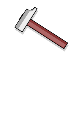 Download free tool hammer icon